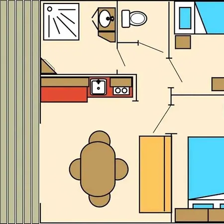 4 Etoiles - Piscine - Ccab0ea Campsite Jumieges