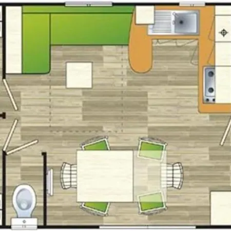 Zecamping 4 Etoiles Piscine Couverte Tente 7M2